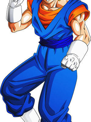 动漫风格裁片印花服装：活力四射的超级赛亚人造型