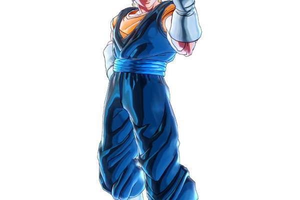 龙珠超蓝悟空裁片印花服装印花设计