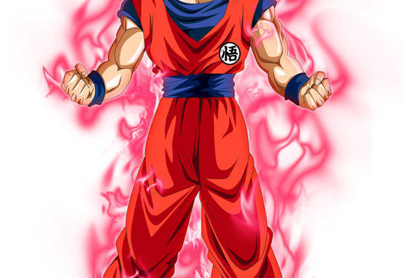 经典动漫角色裁片印花服装：孙悟空的超级赛亚人形态