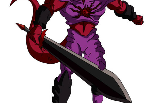 动漫风格紫色恶魔裁片印花服装:打造个性化时尚