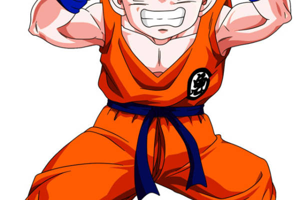 经典动漫角色裁片印花服装:活力橙武道服设计