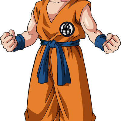 经典动漫角色裁片印花服装:活力橙武道服设计