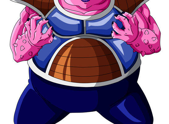 动漫风格裁片印花服装:魔人布欧主题时尚设计