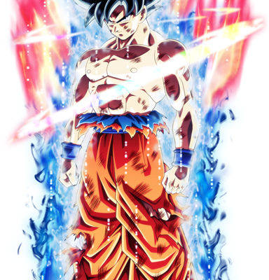 动漫风格裁片印花服装：活力四射的超级赛亚人图案