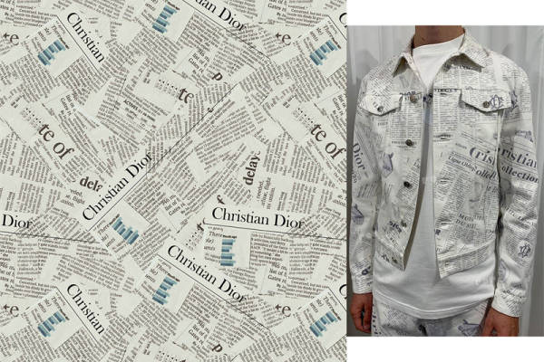 探索时尚新趋势：报纸风格服装印花面料