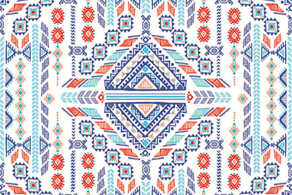 探索民族风情:独特几何图案服装印花面料