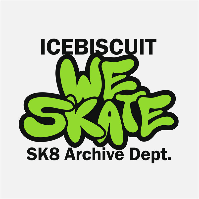 探索街头文化：ICEBISCUIT WE SKATE 裁片印花服装