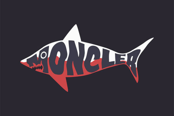 时尚鲨鱼裁片印花服装：街头潮流新宠