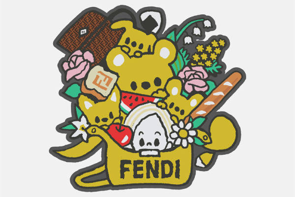 时尚界新宠：FENDI裁片印花服装，引领潮流新风尚