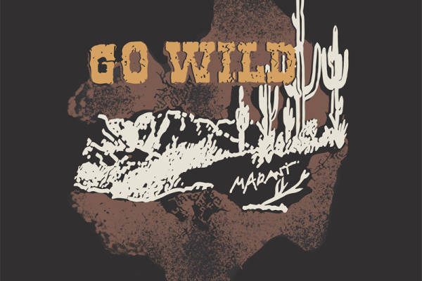 探索自然之美：裁片印花服装上的非洲地图与仙人掌图案