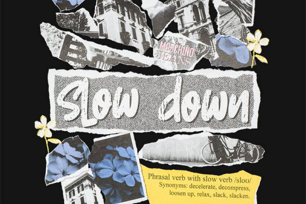 时尚慢生活理念裁片印花服装印花设计