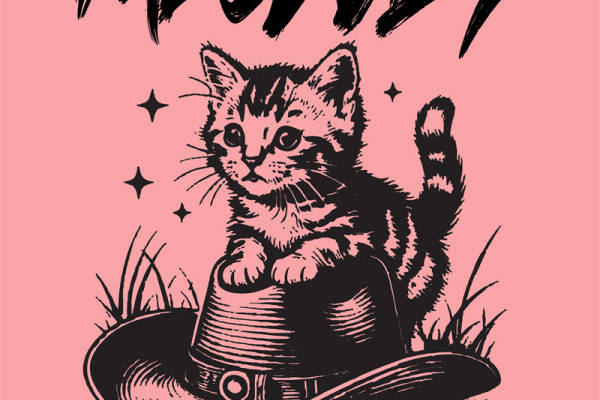 可爱猫咪裁片印花服装：打造时尚个性风格