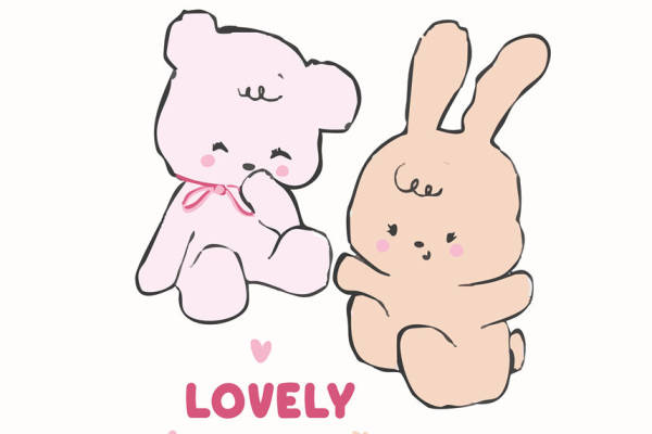 萌趣可爱动物裁片印花服装,打造温馨友谊风格