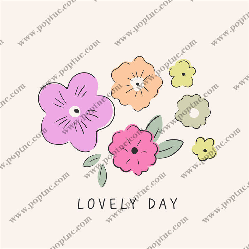 春日浪漫花卉裁片印花服装,为日常穿搭增添色彩