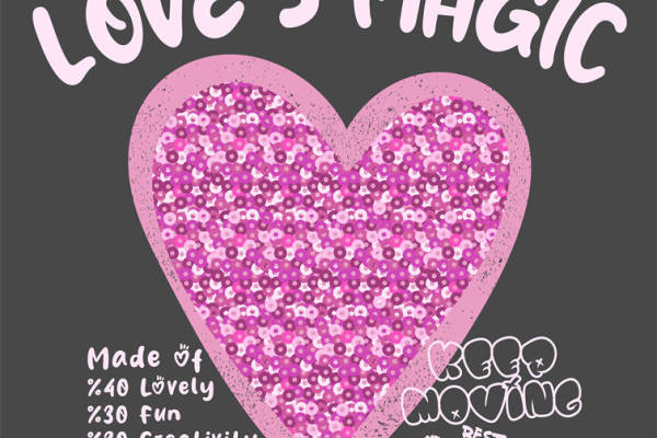 裁片印花服装:爱的魔力,创意与乐趣的完美结合