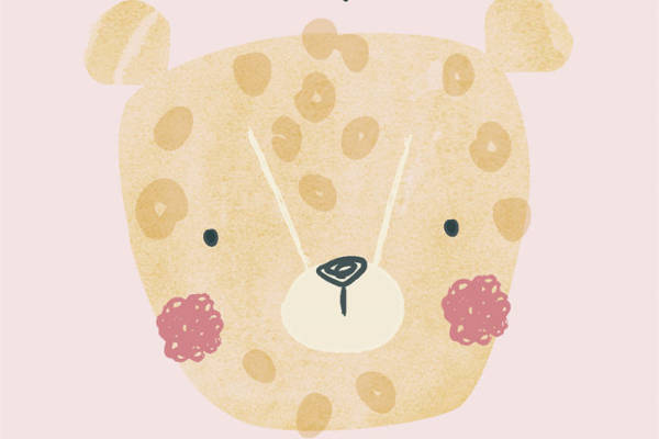 温馨可爱的斑点鹿裁片印花服装，传递友谊的温暖
