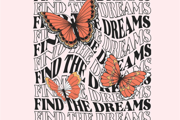 梦幻蝴蝶裁片印花服装:寻找梦想的灵感之源