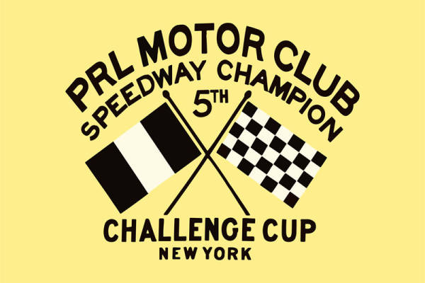 PRR Motor Club Speedway Champion 5th Challenge Cup 裁片印花服装