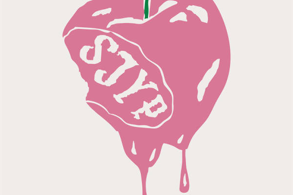 时尚潮流心形裁片印花服装印花设计