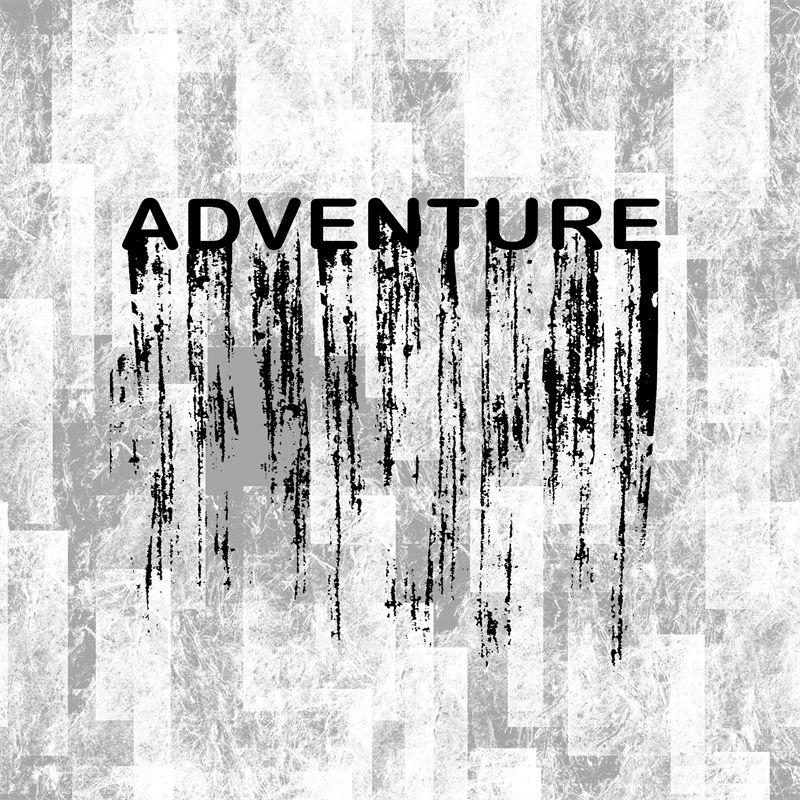 探索未知:黑白风格裁片印花服装印花设计