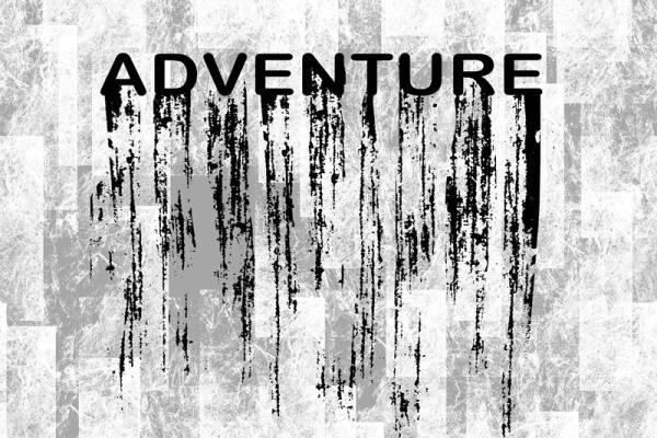 探索未知：黑白风格裁片印花服装印花设计