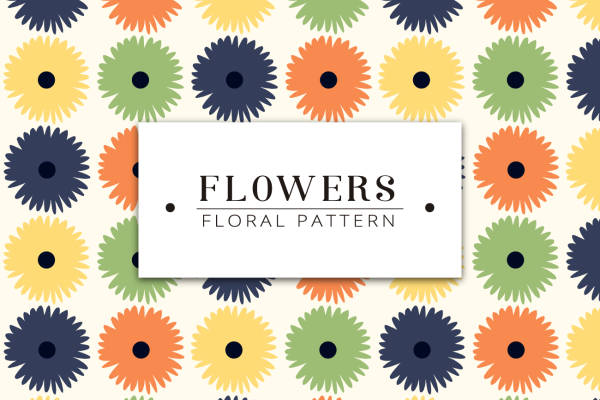 多彩花卉图案服装印花面料,时尚与自然的完美结合