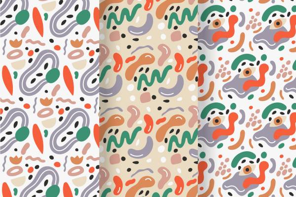 探索多彩抽象艺术：现代服装印花面料设计