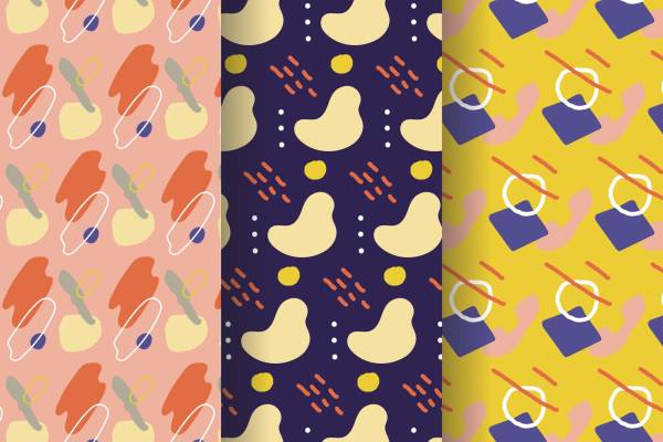 探索多彩抽象艺术：现代面料印花与服装印花设计