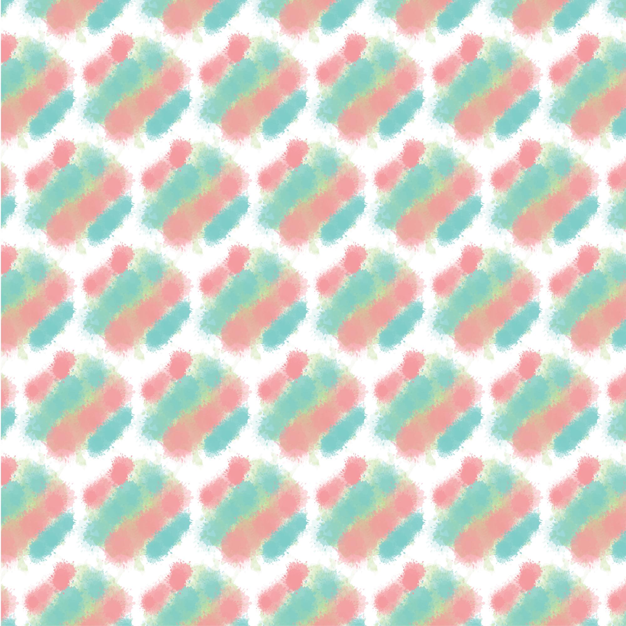 清新水彩风格面料印花,为夏日服装增添活力