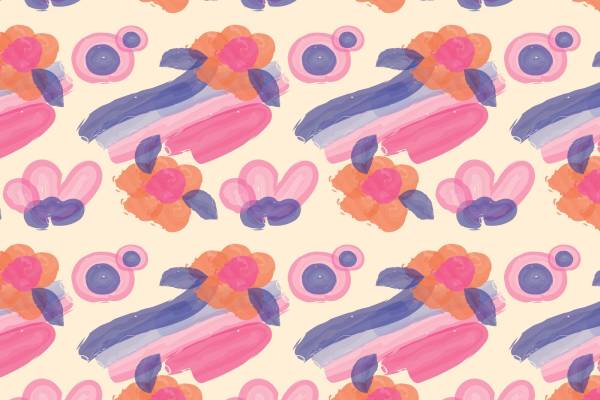 春日浪漫花卉图案面料印花，点亮你的服装印花设计