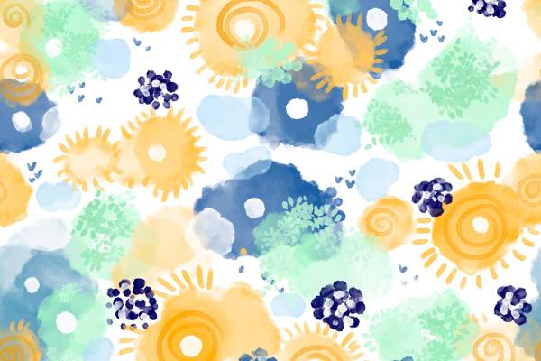 清新自然风服装印花面料：夏日必备时尚单品