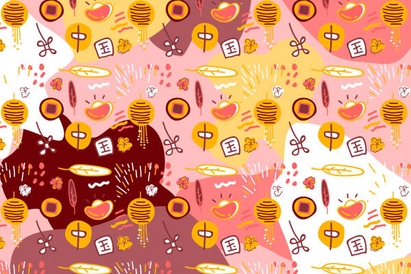 中国风面料印花:传统与现代结合的服装印花设计