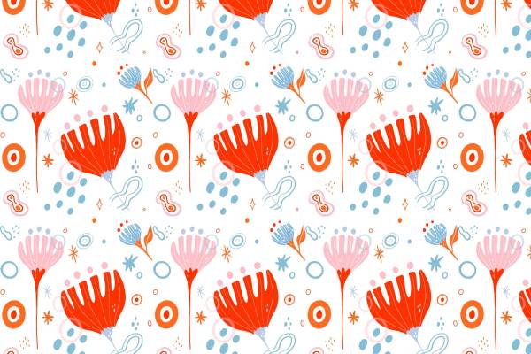 春日花卉图案服装印花面料设计指南