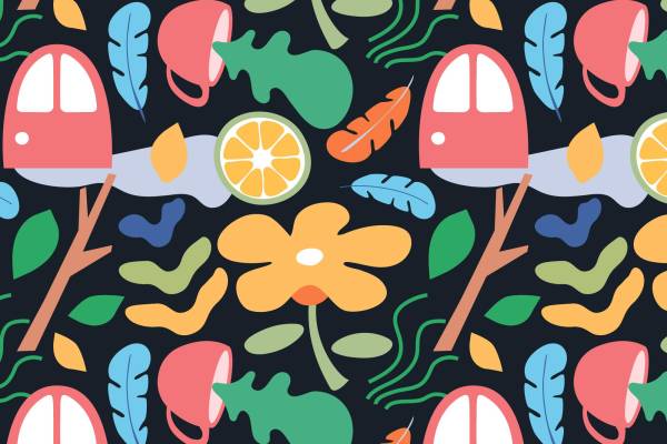 探索自然之美:时尚服装印花图案设计