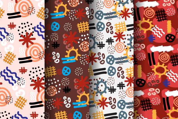 探索抽象几何图案面料印花，引领时尚服装印花新潮流