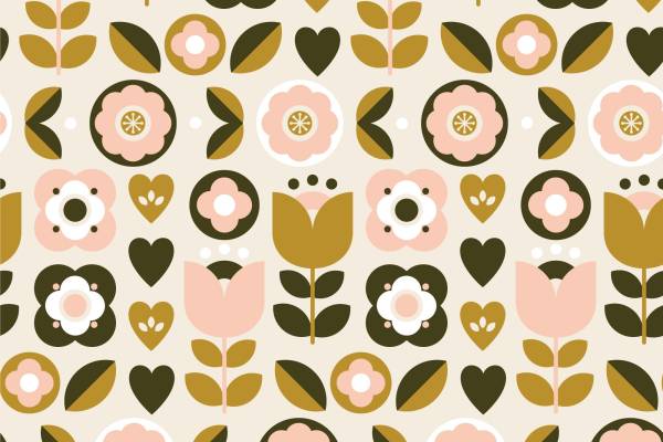 春意盎然的花卉图案服装印花面料推荐