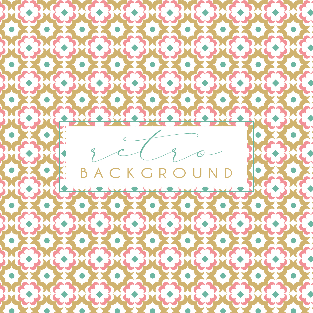 经典复古花卉图案面料印花,时尚服装印花设计