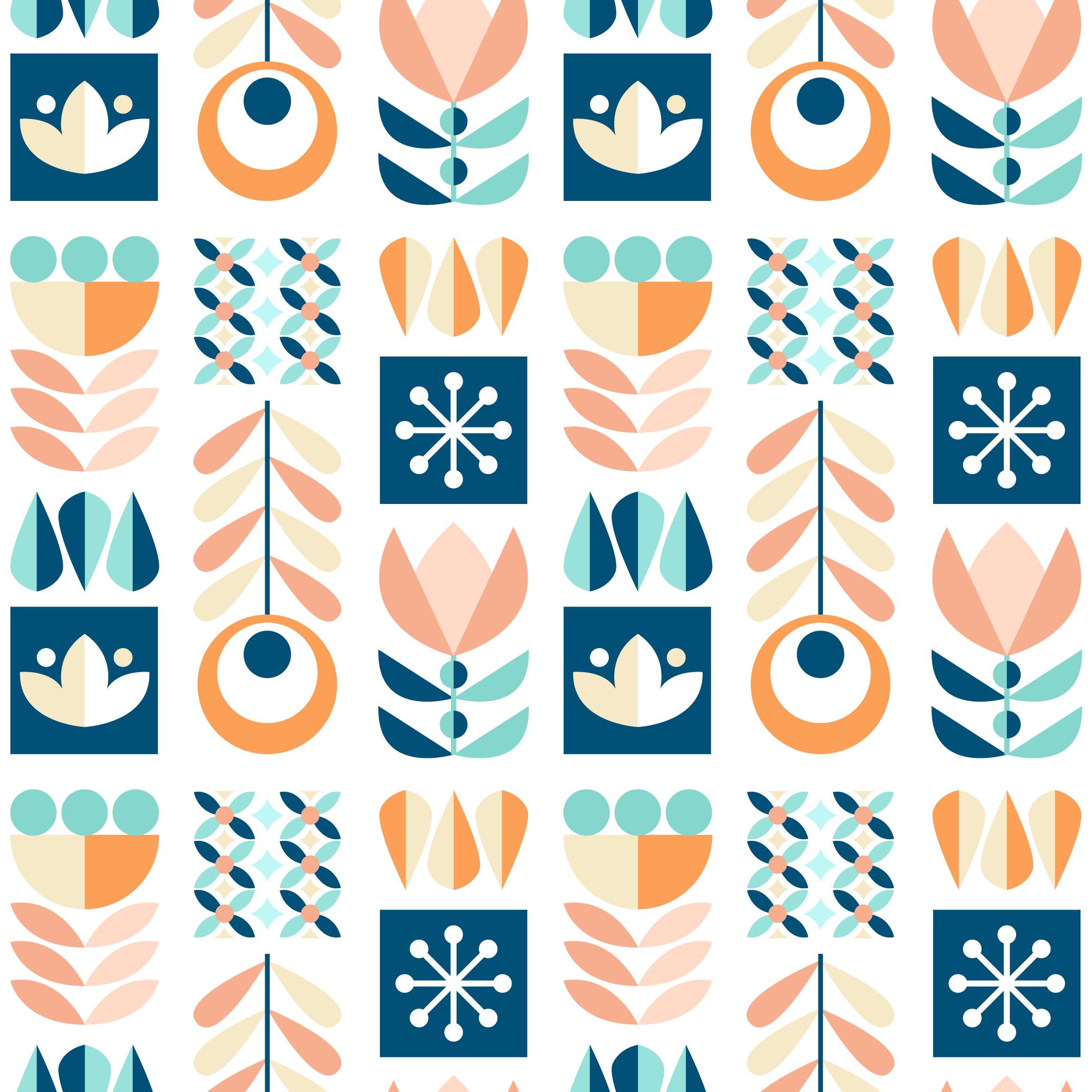 探索自然之美:清新风格面料印花服装印花设计