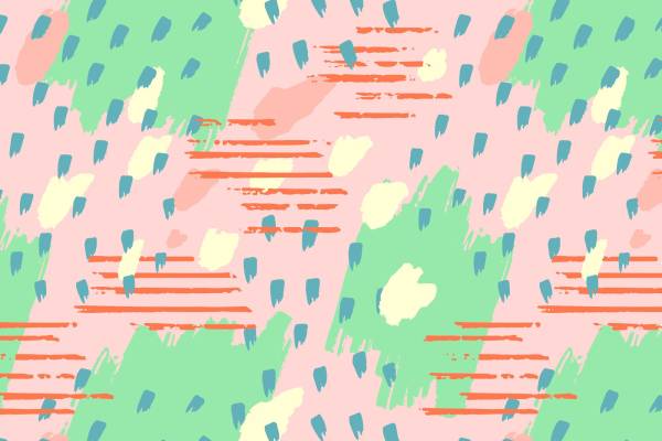 抽象艺术风格面料印花，为时尚服装增添独特魅力