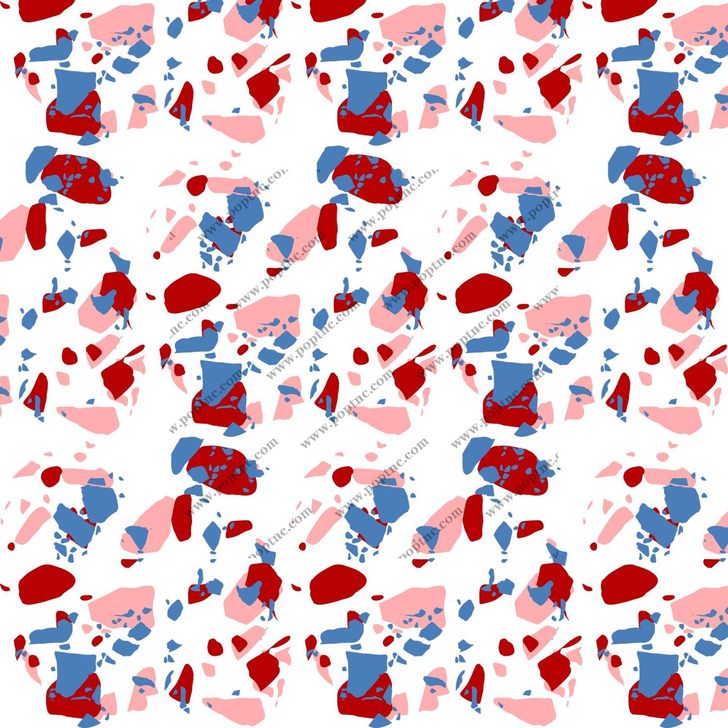 抽象艺术风格面料印花,引领时尚服装印花新潮流