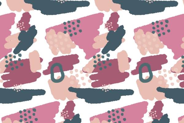 抽象艺术风格面料印花,打造独特服装印花设计