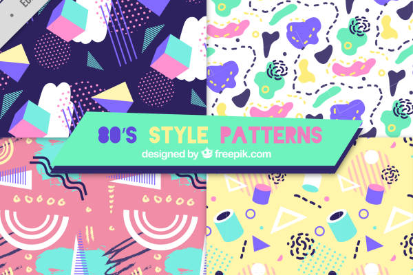探索复古魅力:80年代风格面料印花与服装印花设计