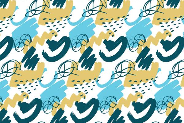 抽象艺术风格服装印花：时尚与个性的完美结合