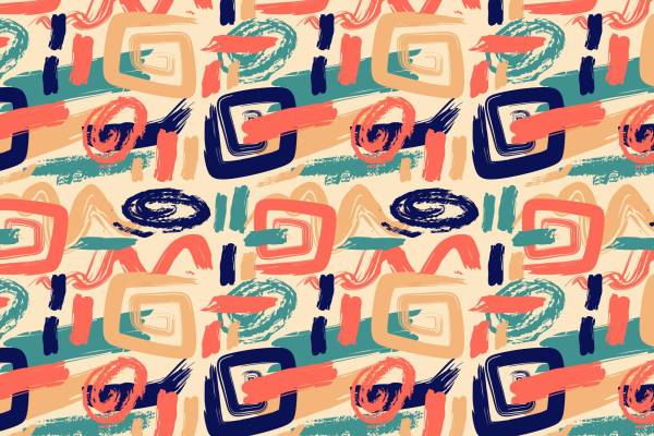 探索抽象艺术风格服装印花：时尚与艺术的完美结合