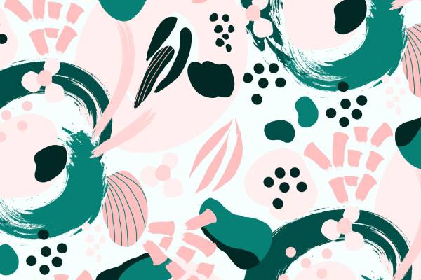 时尚抽象艺术面料印花，打造独特服装印花风格