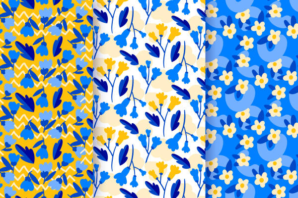 春日清新花卉面料印花,点亮你的服装印花设计