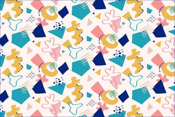 探索抽象艺术之美：几何图案面料印花服装