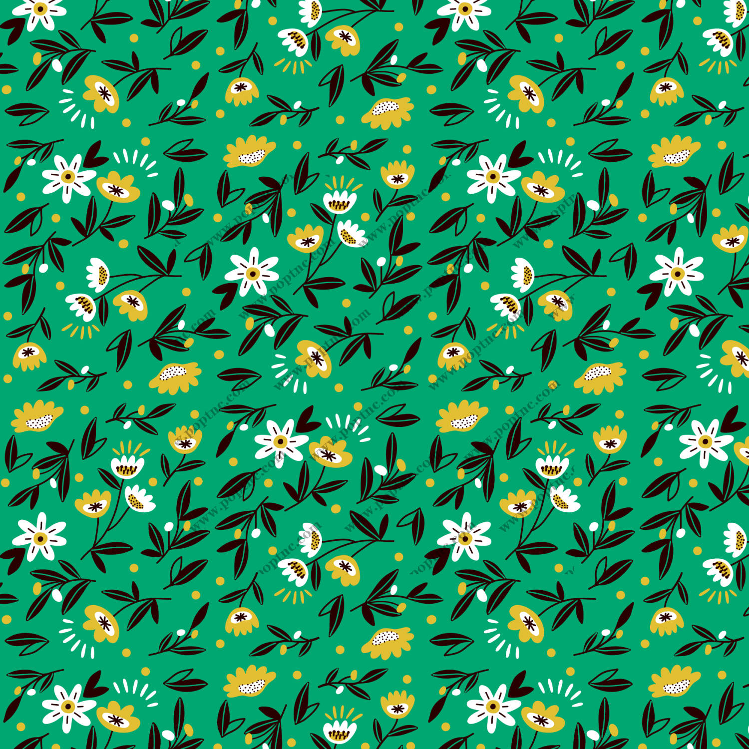 春日清新风格面料印花 服装印花设计灵感