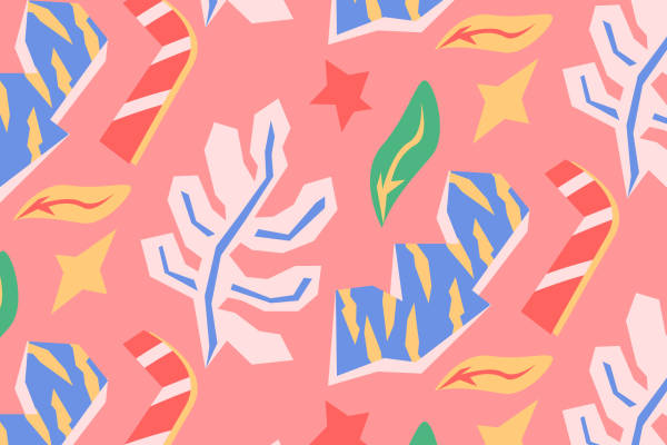 活力四射的夏季服装印花面料设计