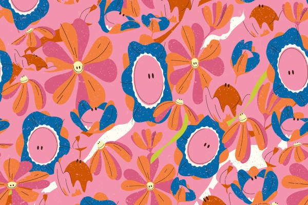 春日活力花卉面料印花,点亮你的服装印花时尚